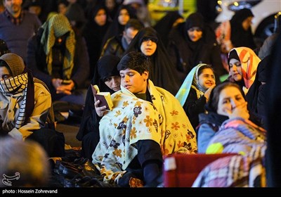 احیای شب بیست و سوم رمضان در حسینیه همدانیها