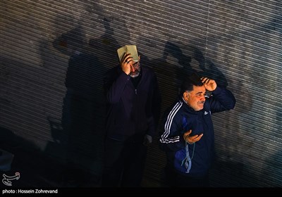 احیای شب بیست و سوم رمضان در حسینیه همدانیها
