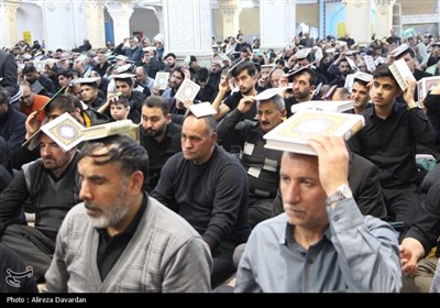 احیای شب بیست و سوم ماه مبارک رمضان در اردبیل