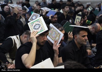 احیای شب بیست و سوم ماه مبارک رمضان در اردبیل
