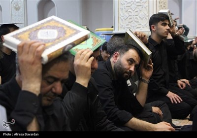 احیای شب بیست و سوم ماه مبارک رمضان در اردبیل