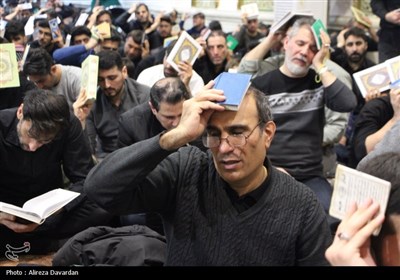 احیای شب بیست و سوم ماه مبارک رمضان در اردبیل