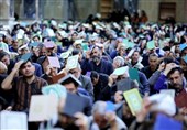 نجواهای عاشقانه گلستانیها در آخرین شب قدر+تصاویر