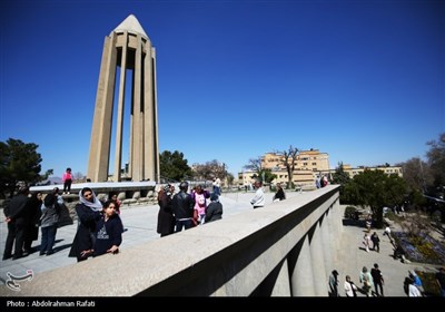 مسافران نوروزی در همدان