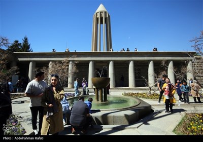 مسافران نوروزی در همدان