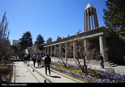 مسافران نوروزی در همدان