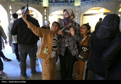 مسافران نوروزی در همدان