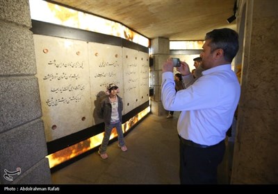 مسافران نوروزی در همدان