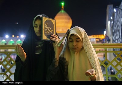 احیای شب بیست و سوم ماه مبارک رمضان در حرم حضرت شاهچراغ (ع)