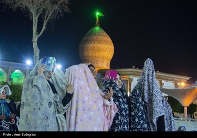 احیای شب بیست و سوم ماه مبارک رمضان در حرم حضرت شاهچراغ (ع)