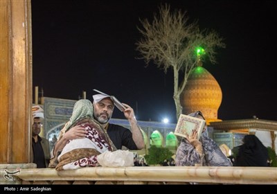 احیای شب بیست و سوم ماه مبارک رمضان در حرم حضرت شاهچراغ (ع)