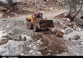 خسارت شدید 120 میلیمتر بارش در الیگودرز/مردم تنها ماندند