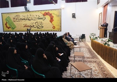 نشست جمعی از بانوان با رئیس مجلس شورای اسلامی