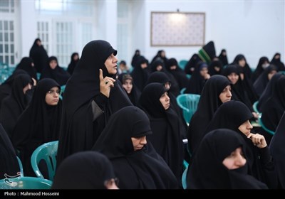 نشست جمعی از بانوان با رئیس مجلس شورای اسلامی