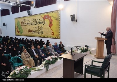 نشست جمعی از بانوان با رئیس مجلس شورای اسلامی