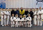 13 تکواندوکار در دور جدید تمرینات تیم نونهالان دختر