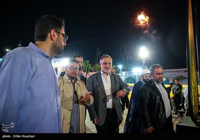 بازدید شهردار تهران از باغ راه حضرت زهرا(س)
