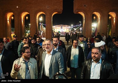 بازدید شهردار تهران از باغ راه حضرت زهرا(س)