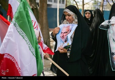 راهپیمایی روز قدس در کیش