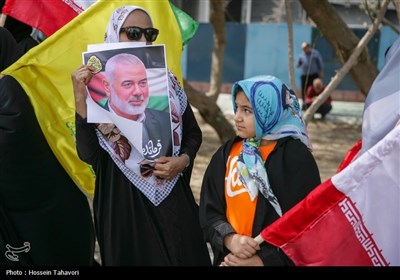 راهپیمایی روز قدس در کیش