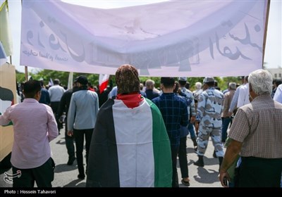 راهپیمایی روز قدس در کیش
