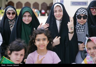 راهپیمایی روز قدس در کیش