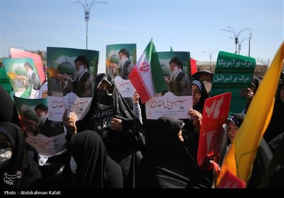 راهپیمایی روز قدس در همدان