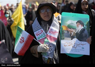 راهپیمایی روز قدس در همدان