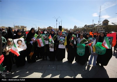 راهپیمایی روز قدس در همدان