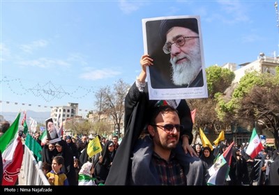 راهپیمایی روز قدس در مشهد