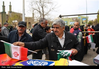 راهپیمایی روز قدس در قزوین