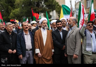 راهپیمایی روز قدس در قزوین