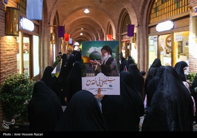 راهپیمایی روز قدس در قزوین