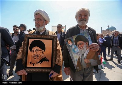 راهپیمایی روز قدس در اصفهان 