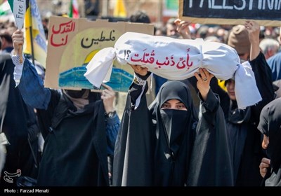 راهپیمایی روز قدس در کرمانشاه 