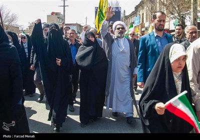 راهپیمایی روز قدس در کرمانشاه 
