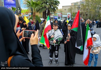 راهپیمایی روز جهانی قدس در تهران -1
