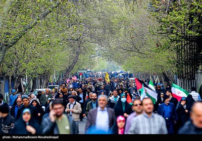 راهپیمایی روز جهانی قدس در تهران -1