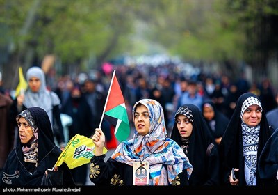 راهپیمایی روز جهانی قدس در تهران -1
