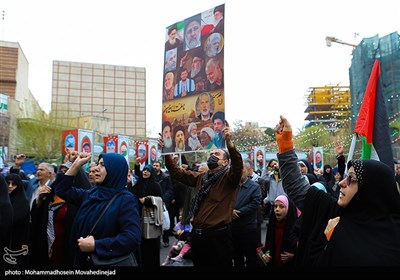 راهپیمایی روز جهانی قدس در تهران -1