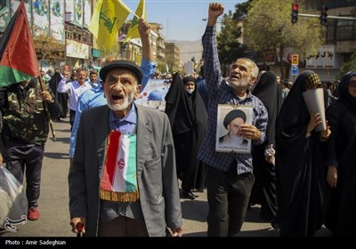 راهپیمایی روز قدس در شیراز