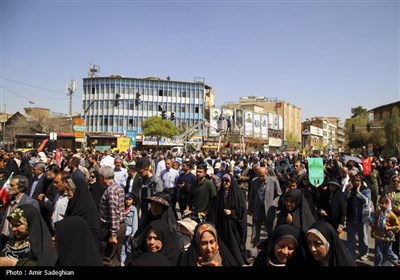 راهپیمایی روز قدس در شیراز