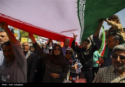 راهپیمایی روز قدس در شیراز