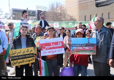 راهپیمایی روز قدس در اراک