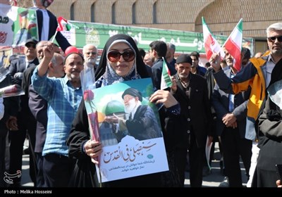 راهپیمایی روز قدس در اراک