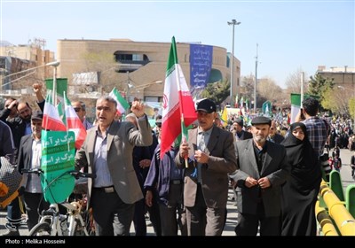 راهپیمایی روز قدس در اراک