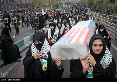 راهپیمایی روز جهانی قدس در تهران-3