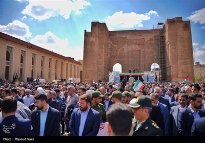 راهپیمایی روز قدس در تبریز