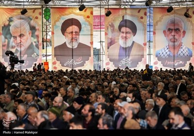 نماز جمعه روز جهانی قدس در تهران