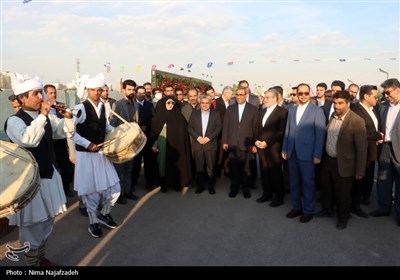 افتتاح مسیر نوبهار در بوستان برکت مشهد